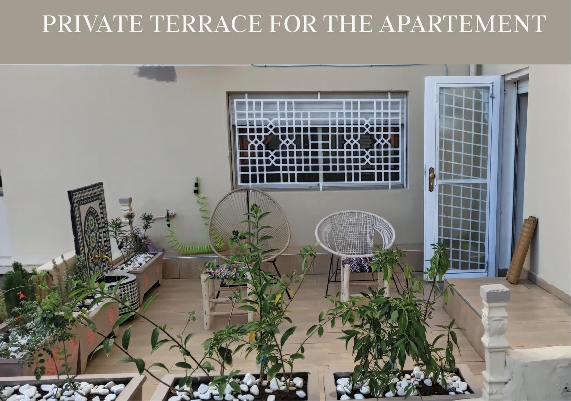Appartement Julia Au Centre Ville Agadir Dans Residence Borj Dalat ภายนอก รูปภาพ