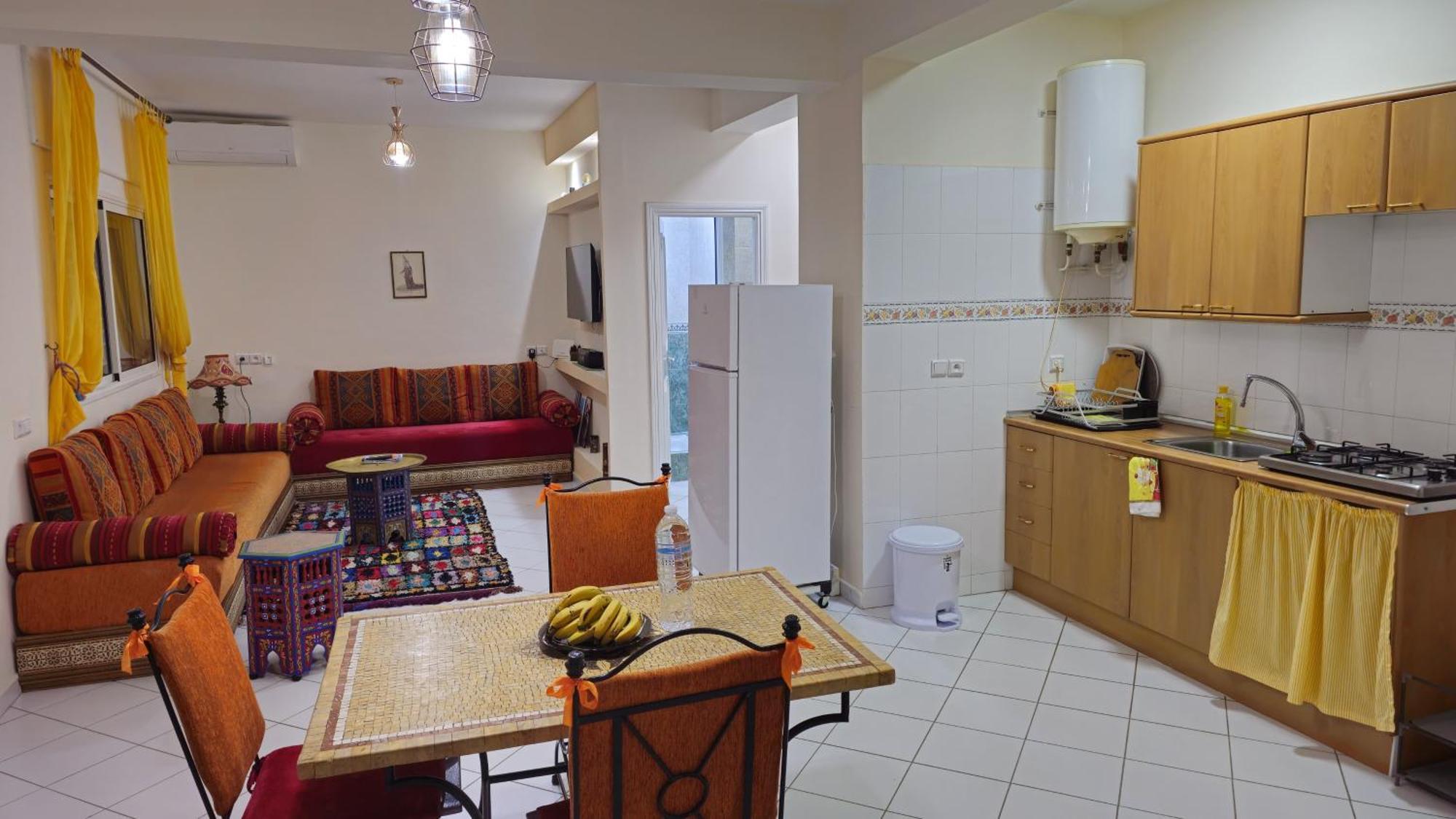 Appartement Julia Au Centre Ville Agadir Dans Residence Borj Dalat ภายนอก รูปภาพ